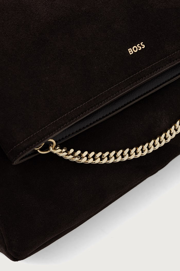 Чанта дамска Yelena Shoulderbag BOSS 50573247 кафяв
