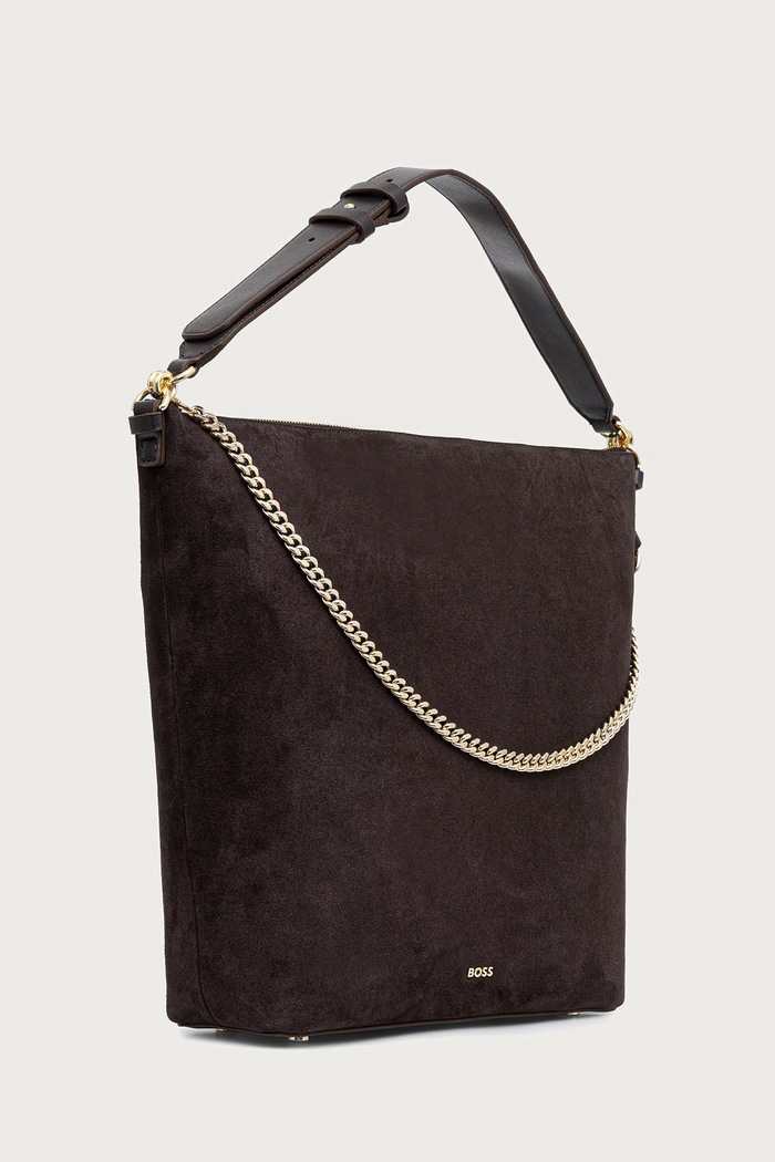 BOSS Kabelka hobo dámska Yelena Hobo 50573246 hnedá AW26