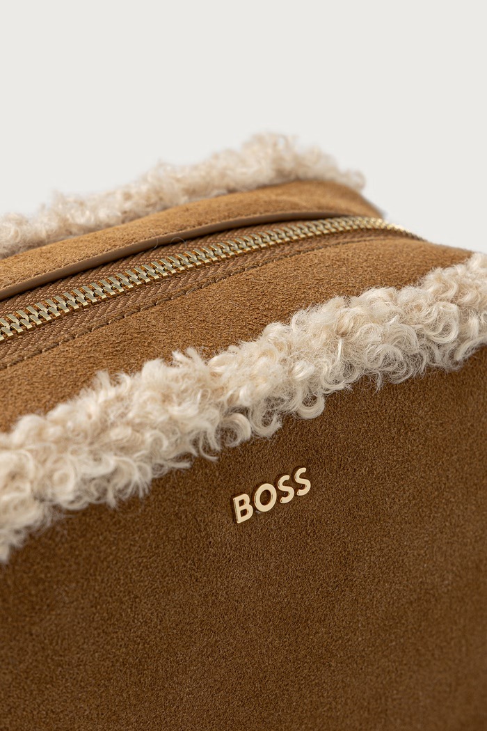 Crossbody torba za žene Sandy Crossbody SH BOSS 50573238 bež
