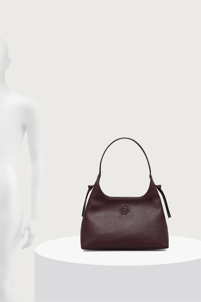 BOSS Torebka hobo damska z imitacji skóry Anett Zip Hobo 50573208