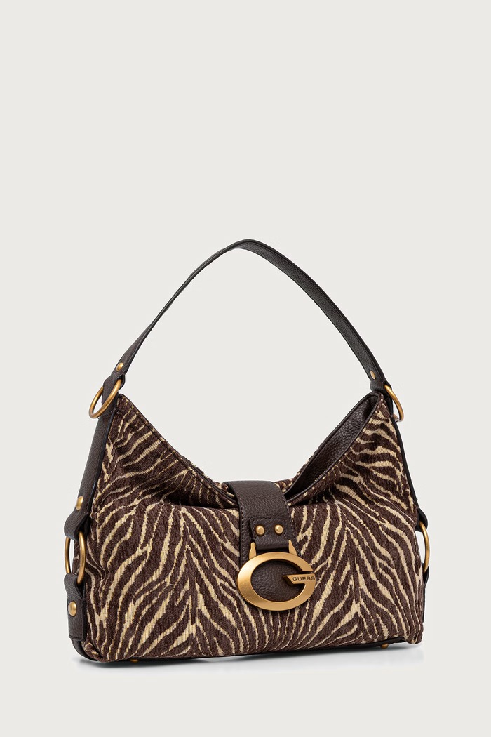 Guess Torebka hobo damska CAMDEN HWZB93.08180 brązowy AW26
