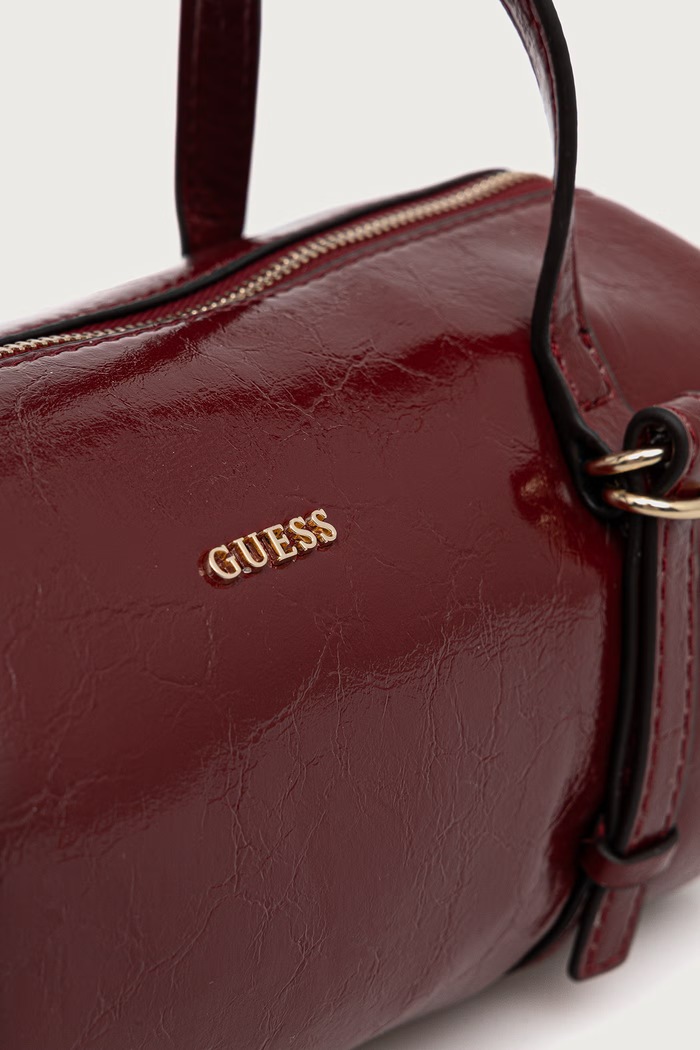 Torebka bagietka damska z imitacji skóry TAYLOR Guess HWTG23.25760 czerwony