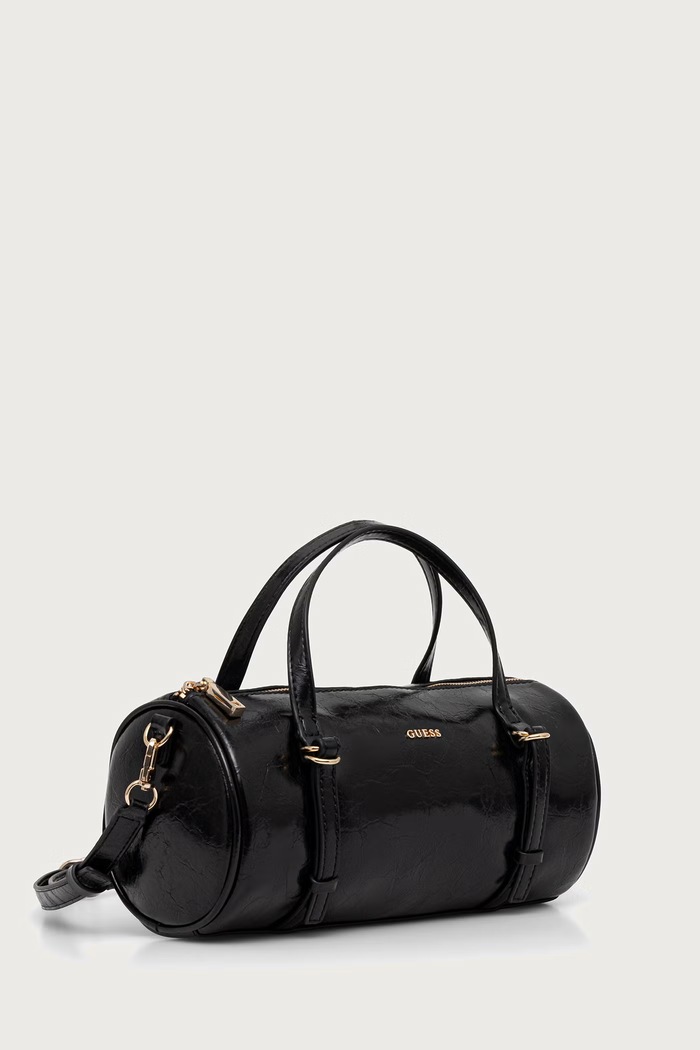 Guess Torebka bagietka damska z imitacji skóry TAYLOR HWTG23.25760 czarny AW26