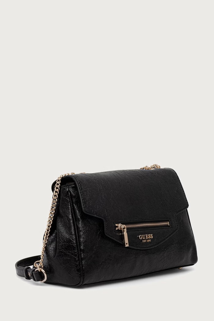 Guess Kabelka dámska z imitácie kože ANTONIA HWTG21.83210 čierna AW26