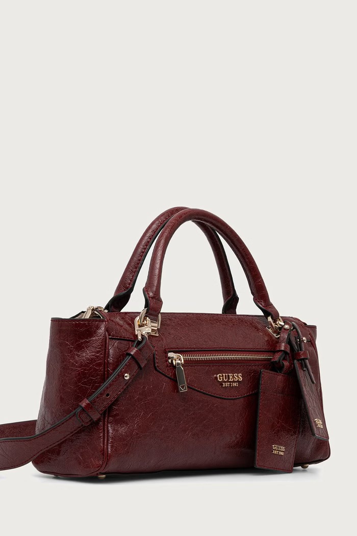 Guess Torebka damska z imitacji skóry ANTONIA HWTG21.83050 czerwony AW26