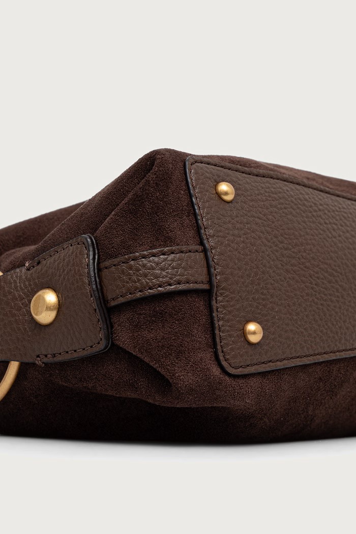 Guess Torebka hobo damska z imitacji zamszu CAMDEN HWSG93.08180