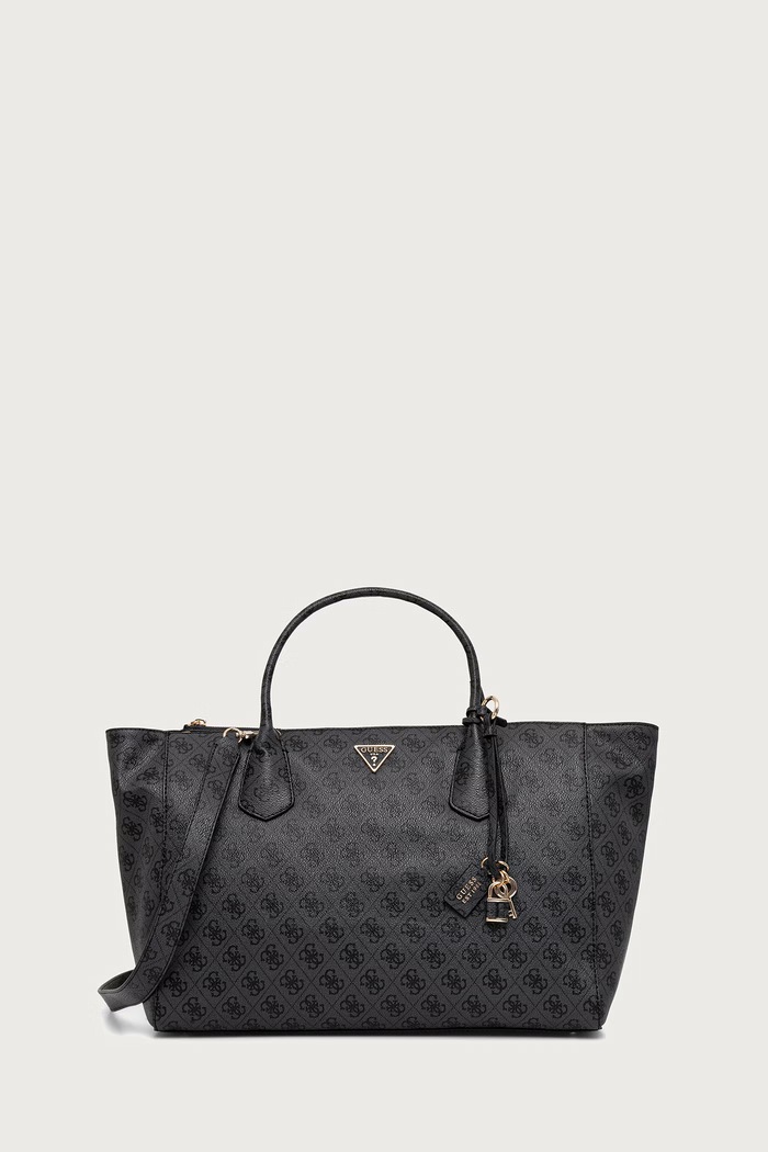 Guess Torebka shopper damska z imitacji skóry MARISSA szary HWSG24.82240