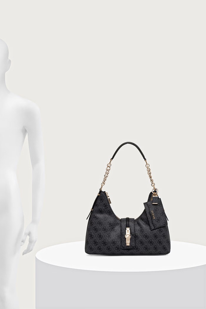 Guess Torebka hobo damska z imitacji skóry YVONNE HWSG23.78010