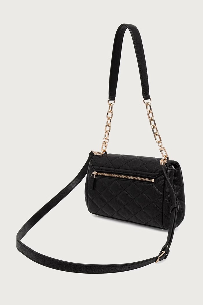 Akcesoria Guess torebka crossbody damska z imitacji skóry FRANCES HWQG22.41190 czarny