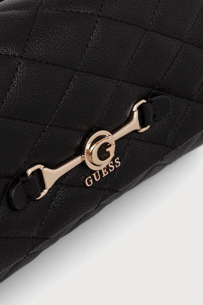 Guess torebka crossbody damska z imitacji skóry FRANCES czarny HWQG22.41190