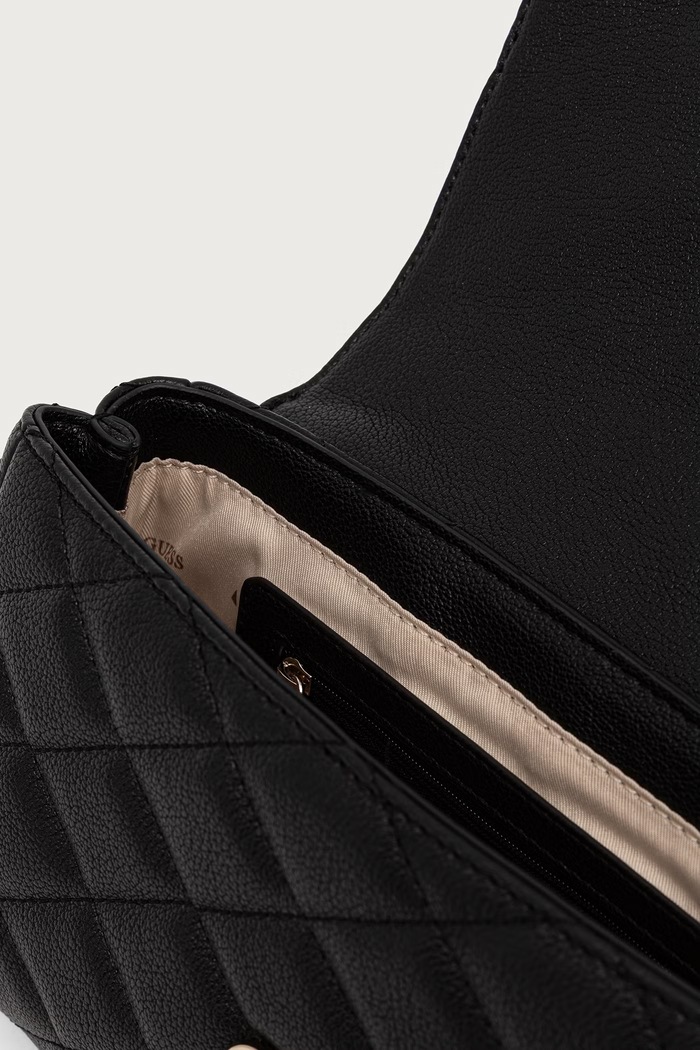 Guess torebka crossbody damska z imitacji skóry FRANCES HWQG22.41190 czarny