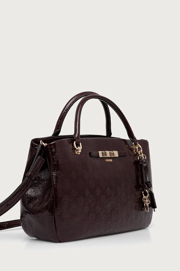 Guess torebka crossbody damska CARMELLA HWPT22.25060 bordowy AW26