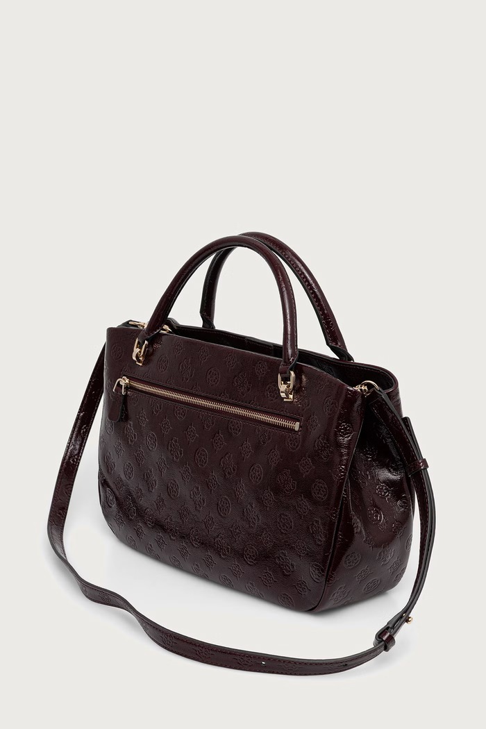 Akcesoria Guess torebka crossbody damska CARMELLA HWPT22.25060 bordowy