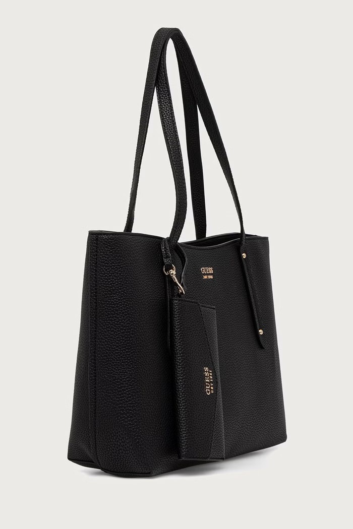 Guess torebka shopper damska z imitacji skóry BRENTON HWPG96.48240 czarny AW26
