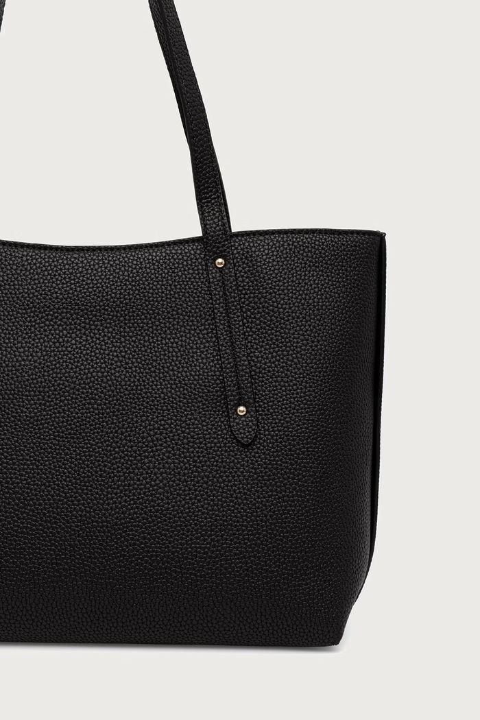 Akcesoria Guess torebka shopper damska z imitacji skóry BRENTON HWPG96.48240 czarny