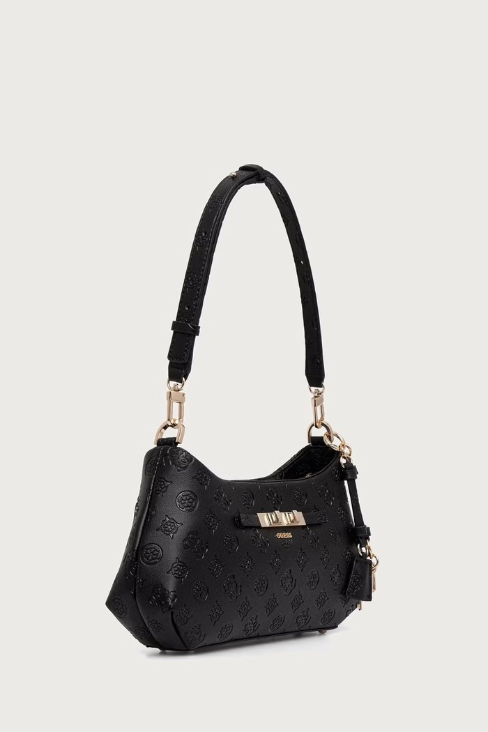 Guess torebka damska z imitacji skóry CARMELLA HWPD22.25180 czarny AW26