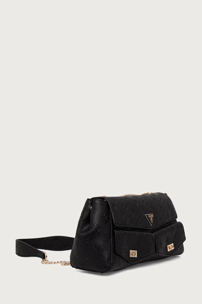 Guess torebka damska z imitacji skóry BLAKE HWPD22.22210 czarny AW26