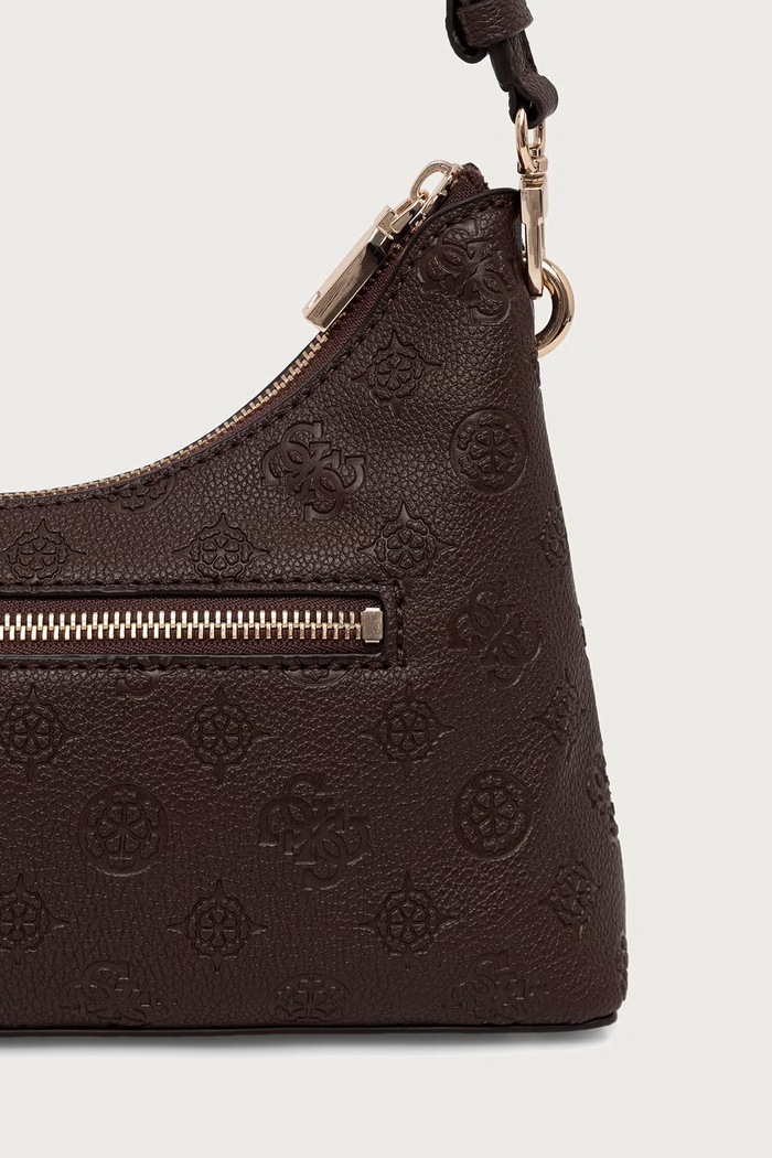 Guess torebka hobo damska z imitacji skóry BLAKE brązowy HWPD22.22180