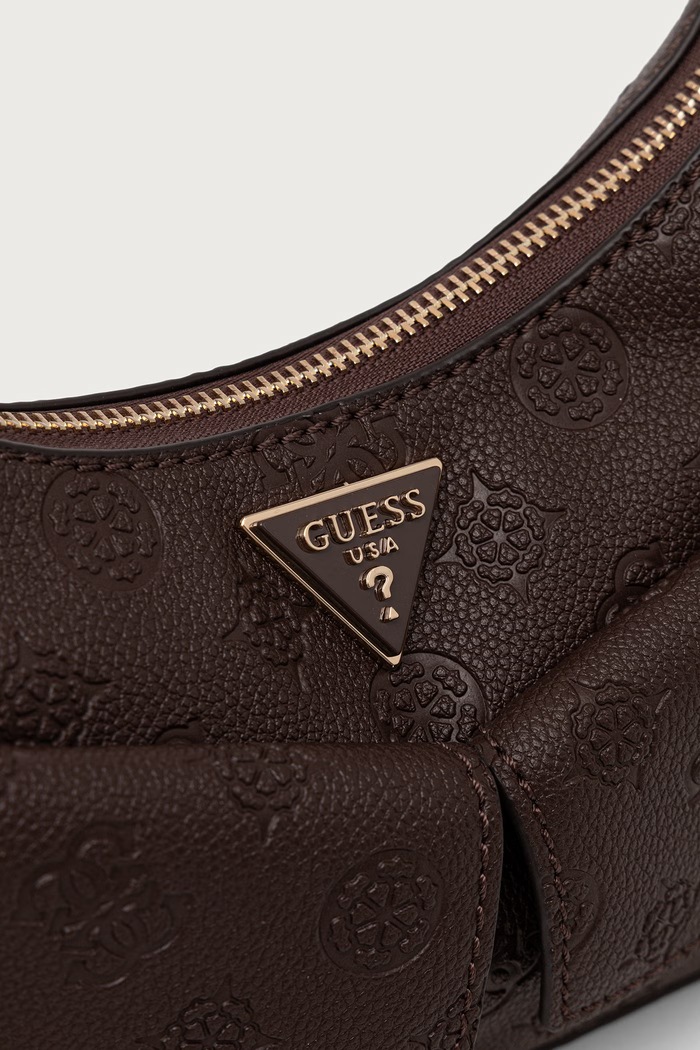 Guess torebka hobo damska z imitacji skóry BLAKE HWPD22.22180 brązowy