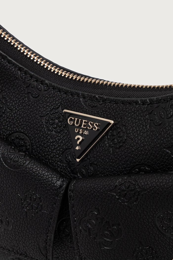 Guess torebka hobo damska z imitacji skóry BLAKE czarny HWPD22.22180