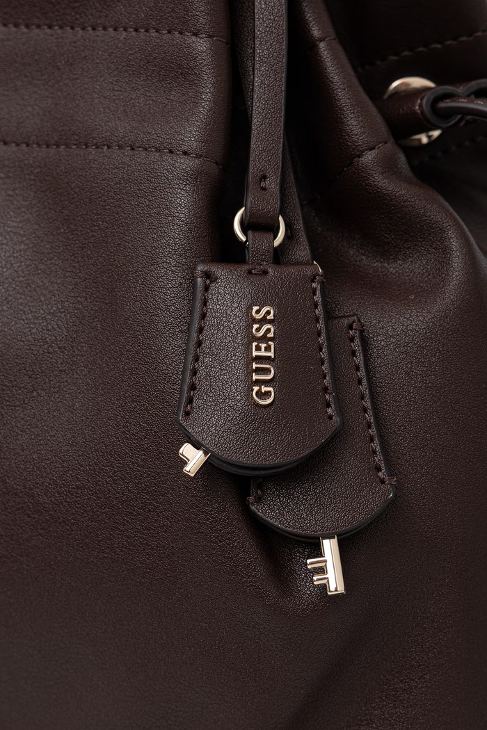 Guess torebka damska z imitacji skóry KARIMA brązowy HWNG22.49230