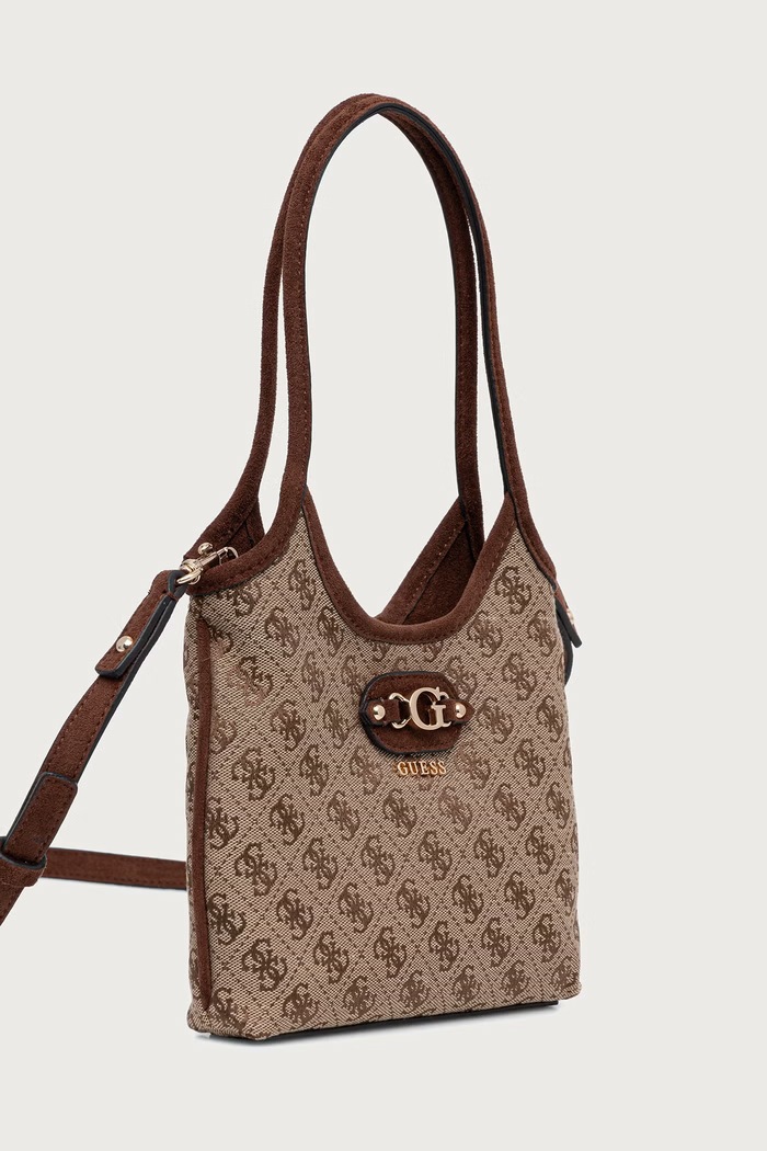 Guess torebka crossbody damska SAMANTHA beżowy HWJG23.13750