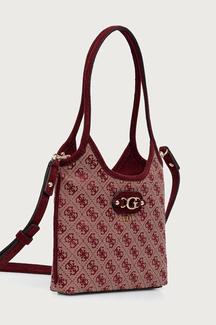 Guess torebka crossbody damska SAMANTHA HWJG23.13750 bordowy AW26