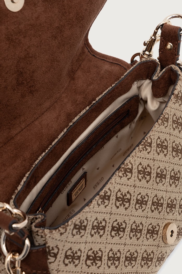 Guess torebka crossbody damska SAMANTHA beżowy HWJG23.13190