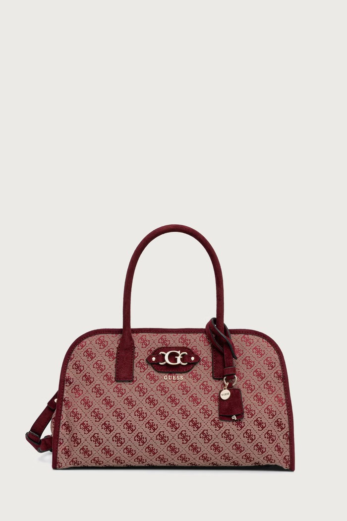 Guess torebka crossbody damska SAMANTHA bordowy HWJG23.13060
