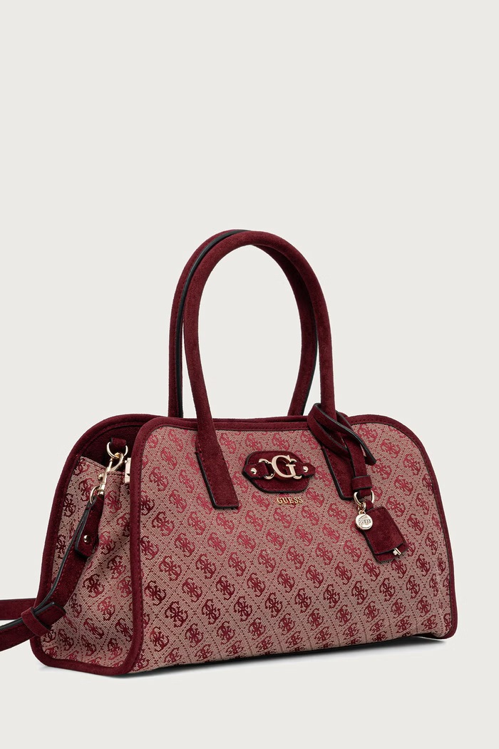 Guess torebka crossbody damska SAMANTHA HWJG23.13060 bordowy AW26