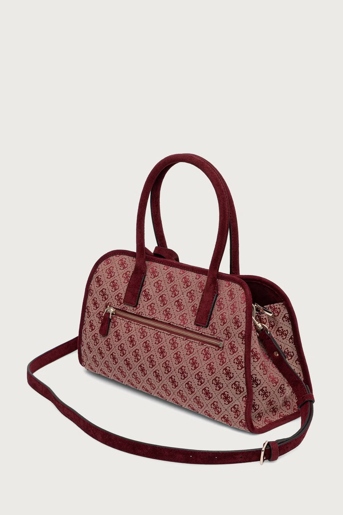 Akcesoria Guess torebka crossbody damska SAMANTHA HWJG23.13060 bordowy