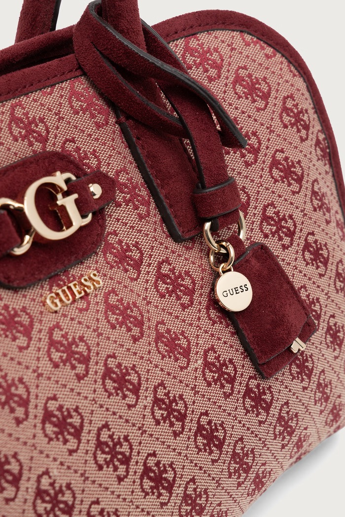 Guess torebka crossbody damska SAMANTHA bordowy HWJG23.13060