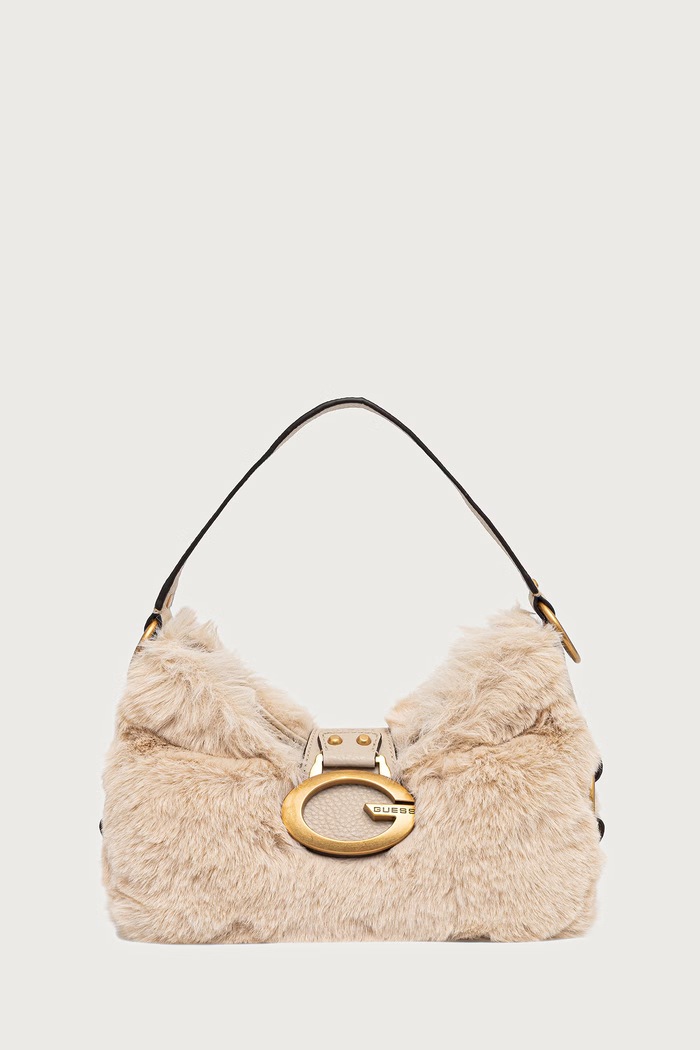 Guess Torebka hobo damska CAMDEN beżowy HWFB93.08720