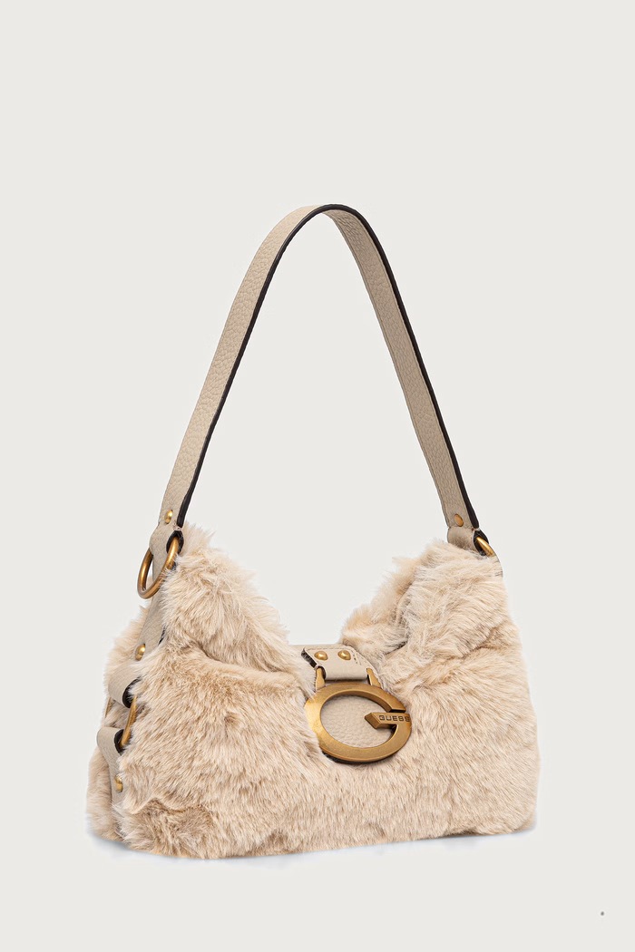 Guess Torebka hobo damska CAMDEN HWFB93.08720 beżowy AW26