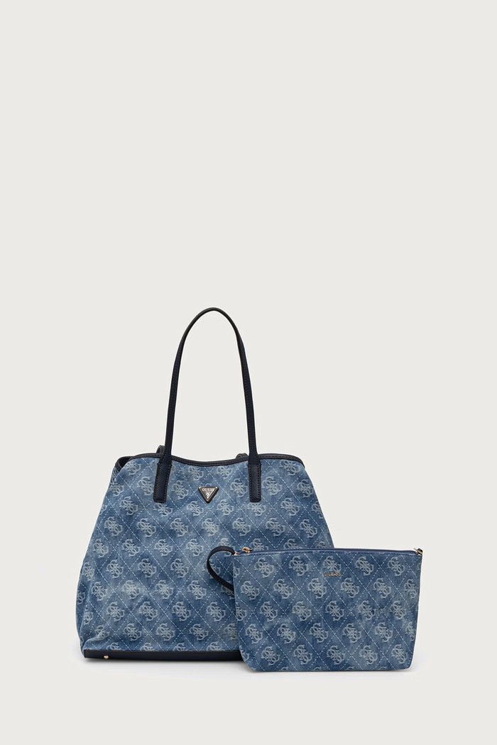 Guess Kabelka typu shopper dámska VICTTORIA modrá HWDL95.14290
