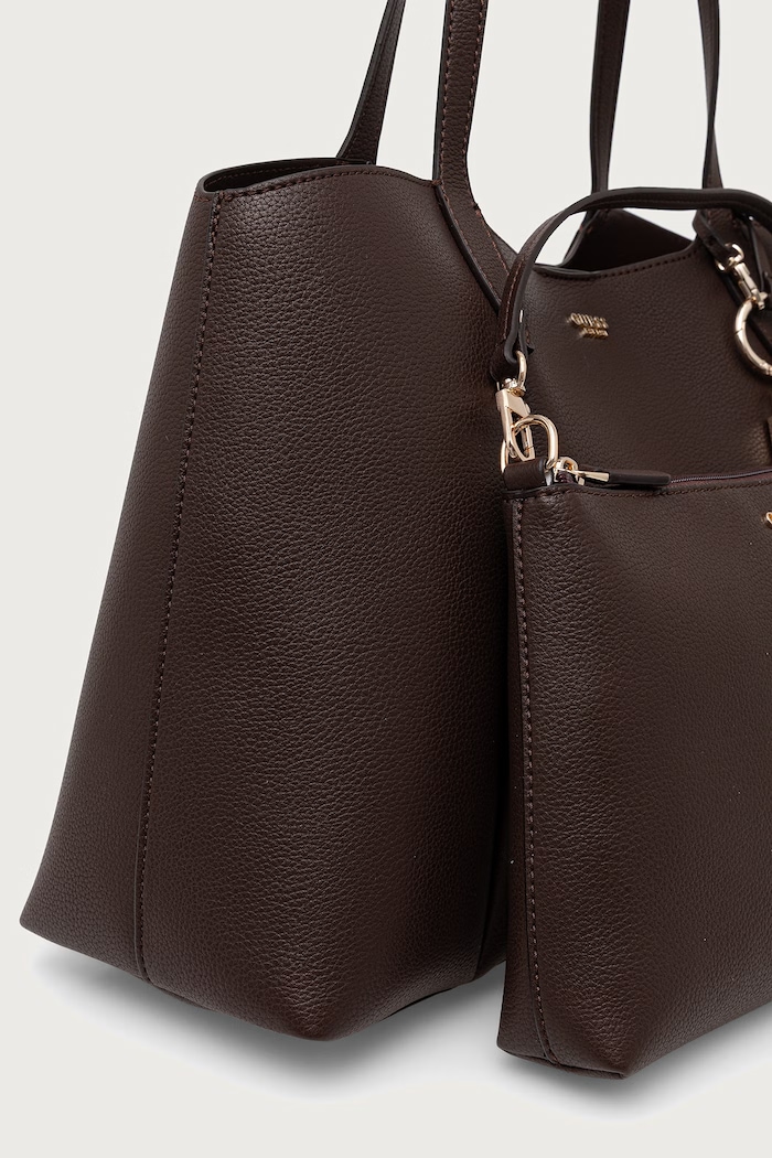 Guess torebka shopper damska z imitacji skóry MELODY HWBG97.35230 brązowy AW26