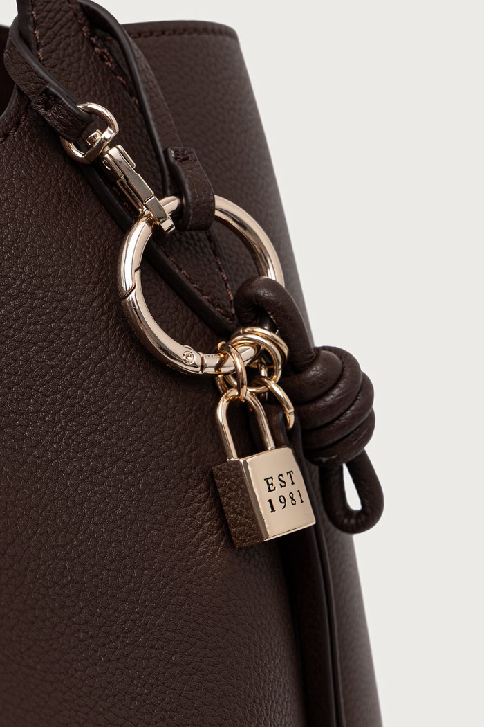Guess torebka shopper damska z imitacji skóry MELODY HWBG97.35230 brązowy