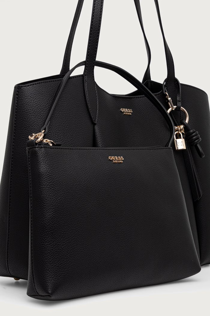 Guess torebka shopper damska z imitacji skóry MELODY HWBG97.35230 czarny
