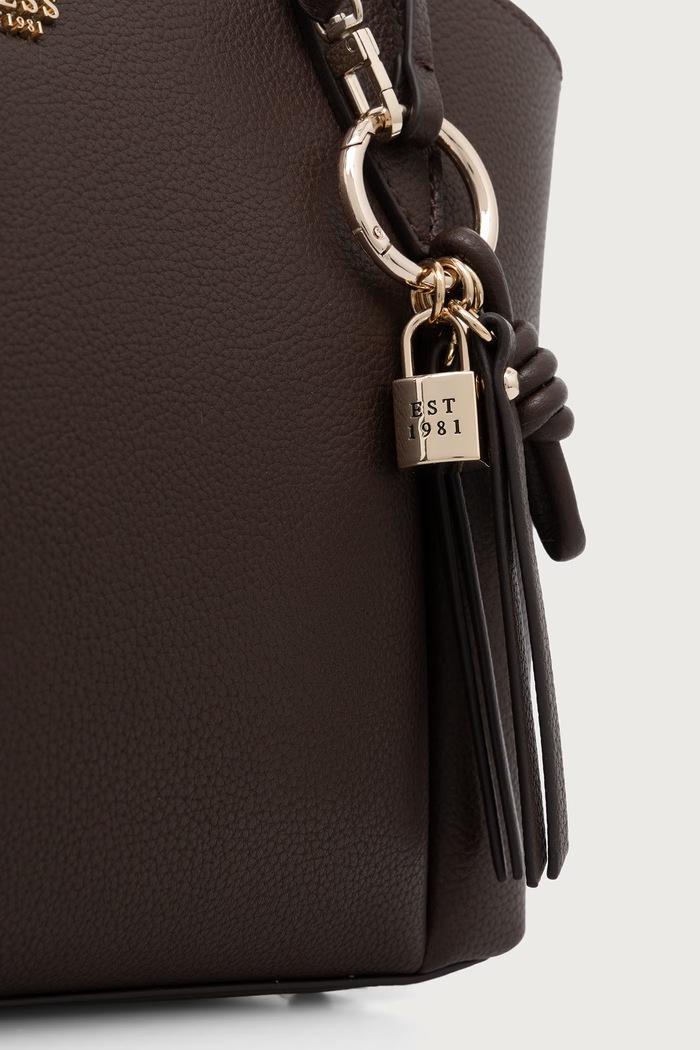 Guess torebka crossbody MELODY brązowy HWBG97.35060
