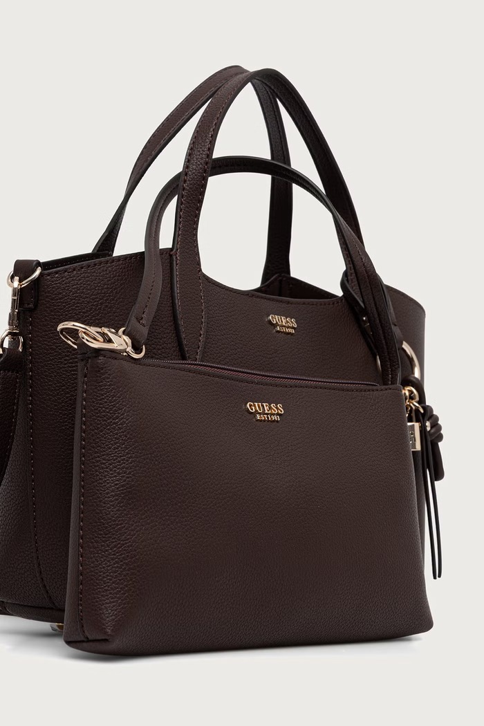 Guess torebka crossbody MELODY HWBG97.35060 brązowy
