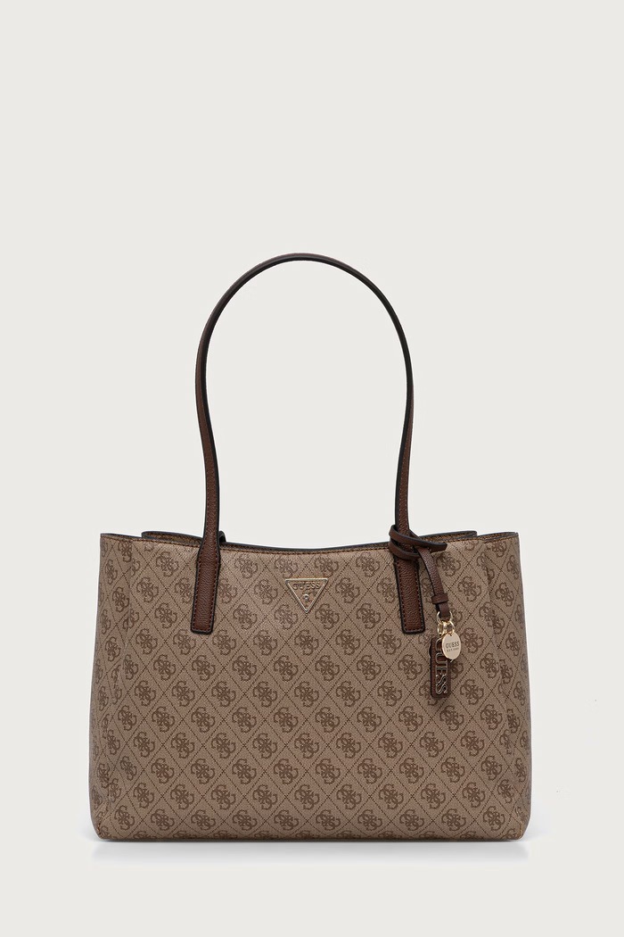 Guess torebka shopper damska z imitacji skóry NOELLE II beżowy HWBG96.72260