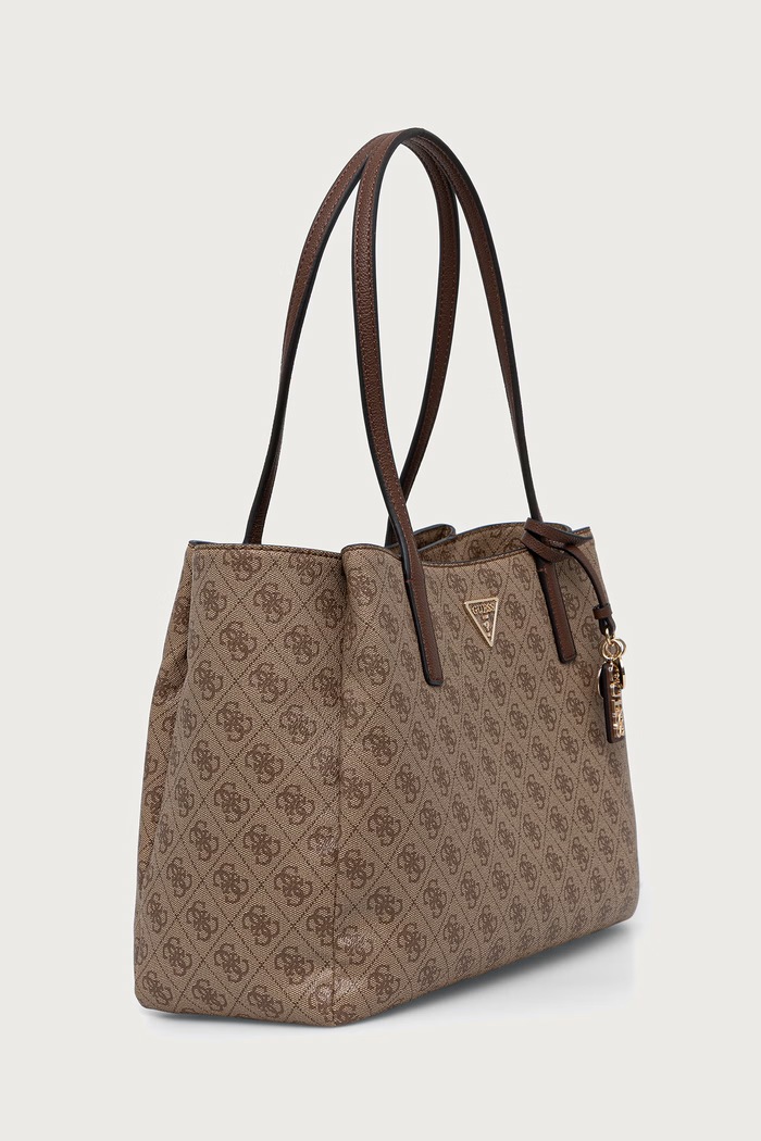 Guess torebka shopper damska z imitacji skóry NOELLE II HWBG96.72260 beżowy AW26
