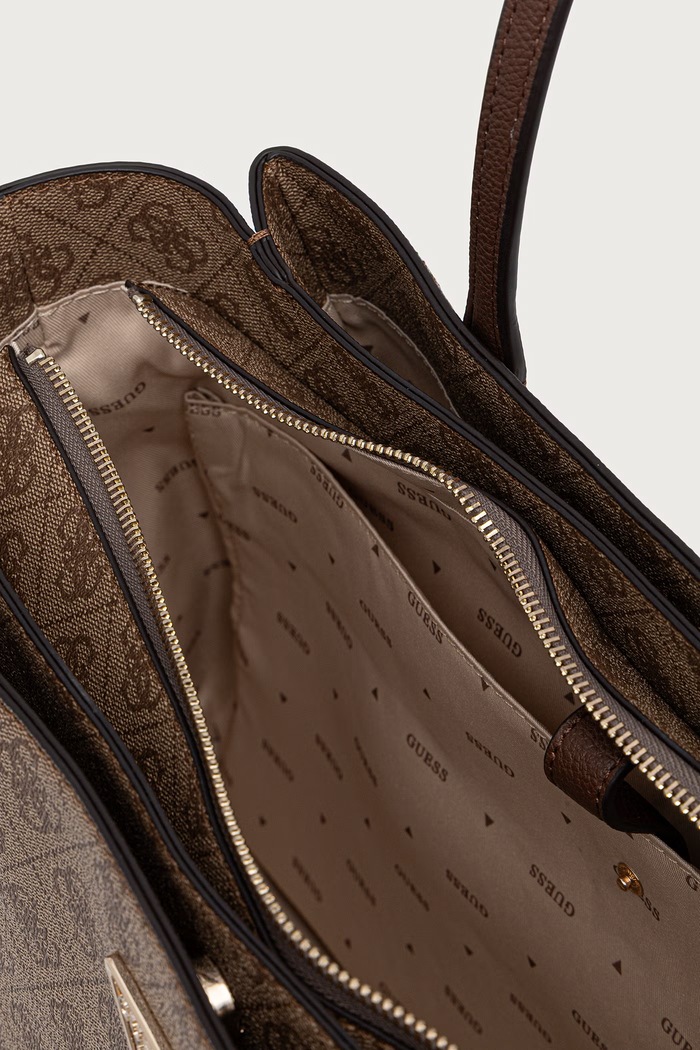 Guess torebka shopper damska z imitacji skóry NOELLE II HWBG96.72260 beżowy