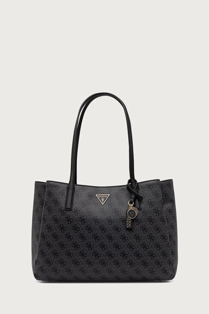 Guess torebka shopper damska z imitacji skóry NOELLE II szary HWBG96.72260
