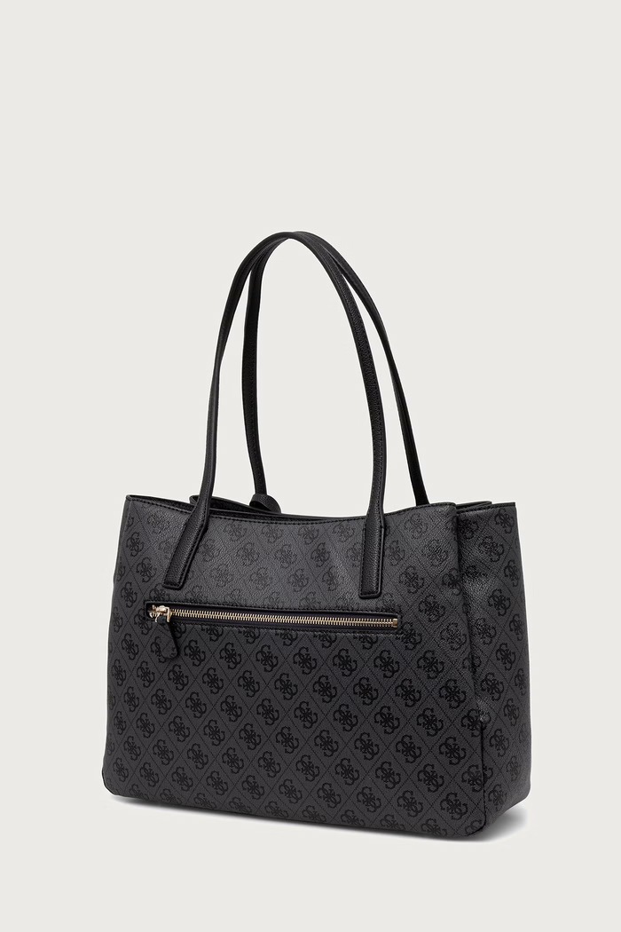 Akcesoria Guess torebka shopper damska z imitacji skóry NOELLE II HWBG96.72260 szary