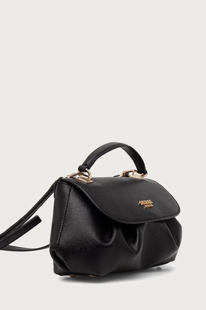 Guess torebka crossbody damska z imitacji skóry AMORETTE HWBG78.98190 czarny AW26
