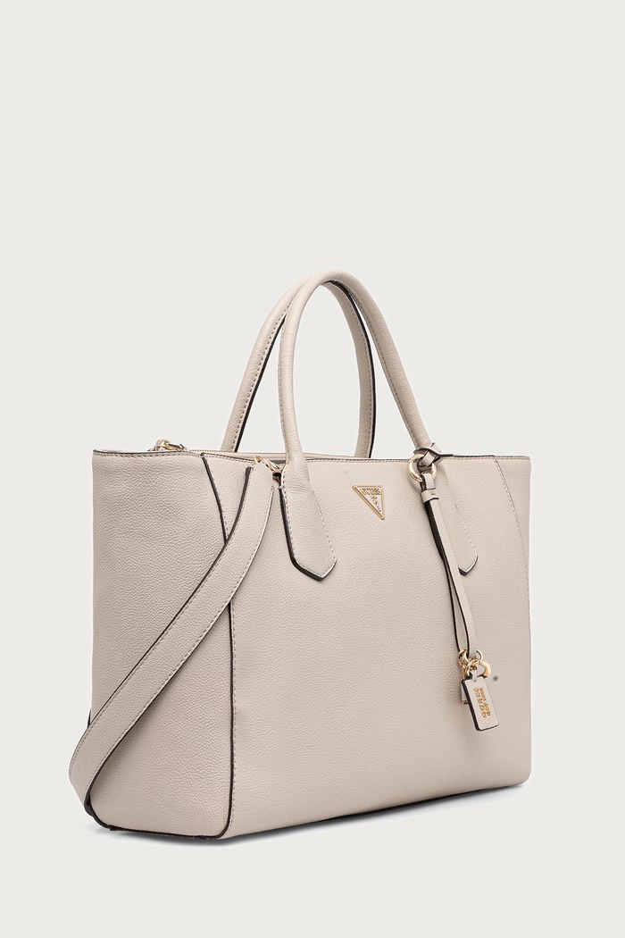 Guess Torebka shopper damska z imitacji skóry MARISSA HWBG23.33240 beżowy AW26