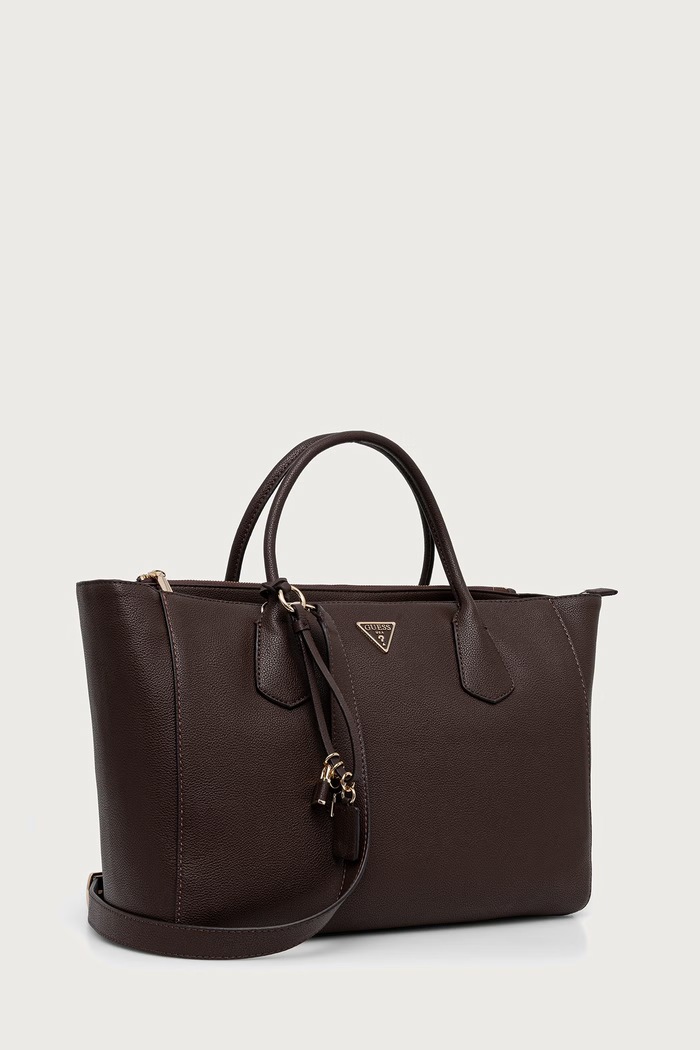 Guess Torebka shopper damska z imitacji skóry MARISSA HWBG23.33240 brązowy AW26