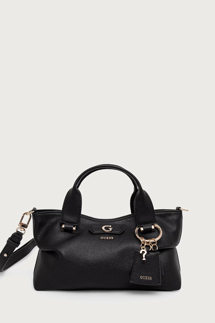 Guess torebka crossbody damska z imitacji skóry SUZY czarny HWBG23.22760