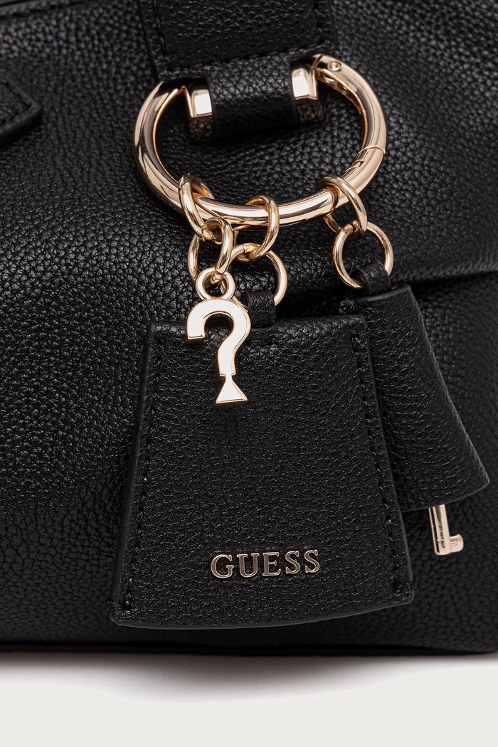 Guess torebka crossbody damska z imitacji skóry SUZY czarny HWBG23.22760